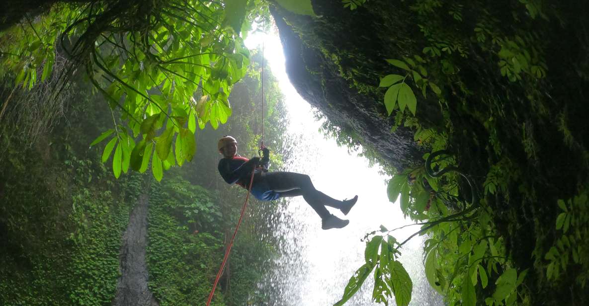 Bali: Alam Canyon The Natural Canyoning Adventure - Activity Itinerary