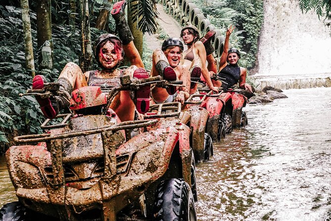 Bali ATV Ride in Ubud Through Tunnel, Rice Fields, Puddles - Exploring Lush Rice Fields