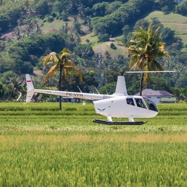 Bali Skybound: Helicopter Adventure Tour - Inclusions and Amenities Provided
