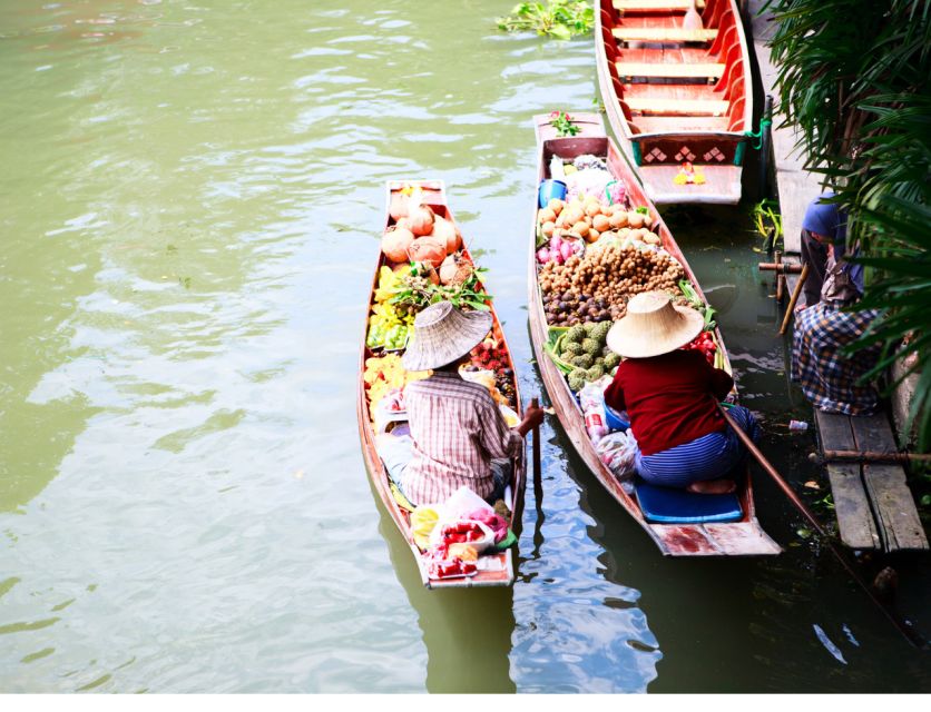 Bangkok: Damneon Saduak Floating & Train Markets Guided Tour - Tour Description