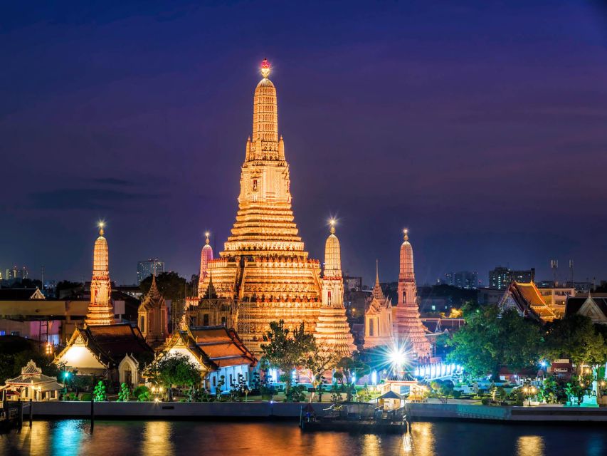 Bangkok: Evening Tour With Wat Arun, Wat Pho & Tuk Tuk Ride - Key Highlights and Itinerary