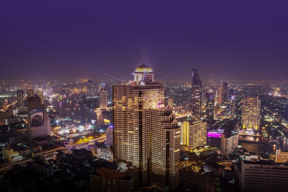 Bangkok: Lebua Rooftop Bar Reservation & Round-Trip Transfer - Experience Details at Lebua Rooftop Bar