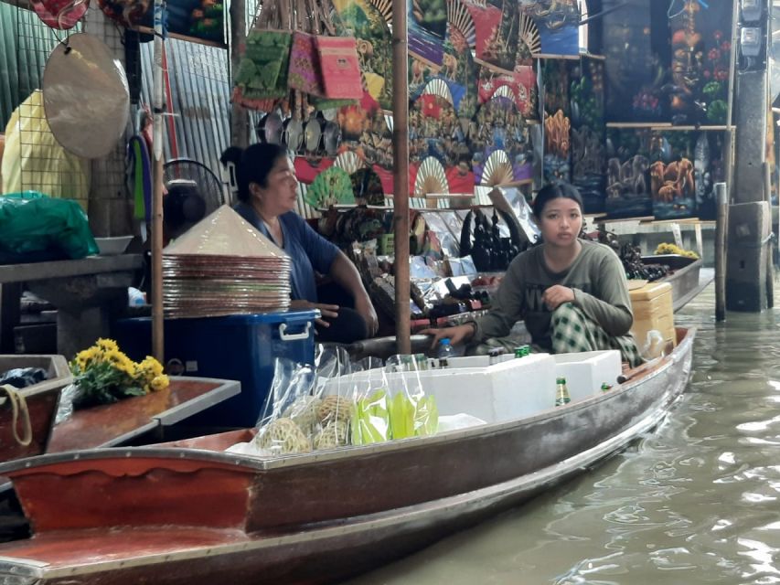 Bangkok: Railway & Floating Market Tour With Paddleboat Ride - Inclusions and Exclusions