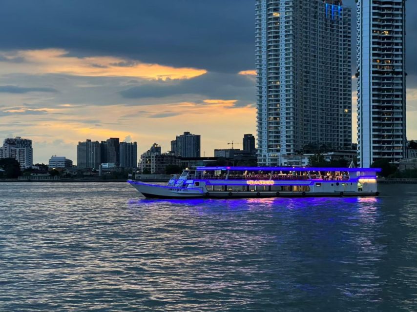 Bangkok: VELA Dinner Cruise Ticket - Full Description