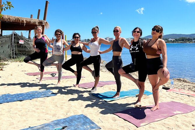 Beach Yoga San Antonio Ibiza - Meeting and Drop-off Points