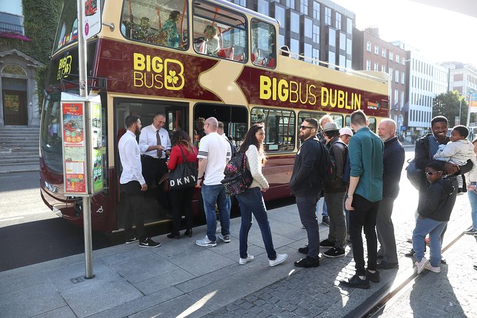 Big Bus Dublin Hop on Hop off Sightseeing Tour With Live Guide - Customer Support Services Available