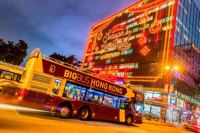 Big Bus Hong Kong Open-Top Night Tour - Reviews and Pricing