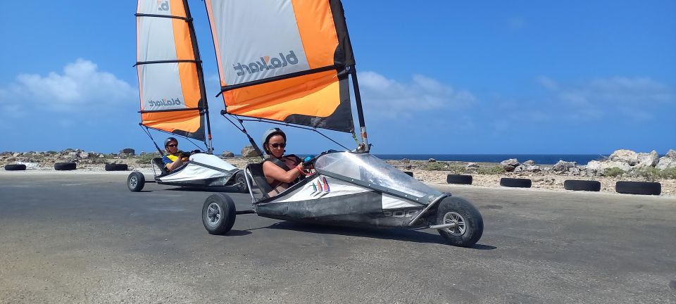 Blokart Landsailing on the Shores of the Caribbean Bonaire - Caribbean Blokart Track Details