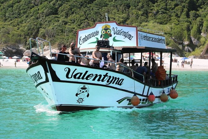 Boat Trip Valentyna Boat One Floor Arraial Do Cabo - Booking Information and Pricing