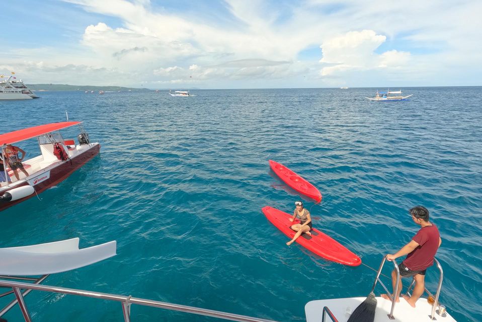 Boracay: Red Whale Party Cruise W/ Snacks & Water Activities - Full Experience Description
