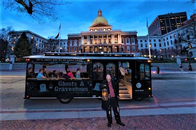 Boston Ghosts and Gravestones Trolley Tour - Tour Experience