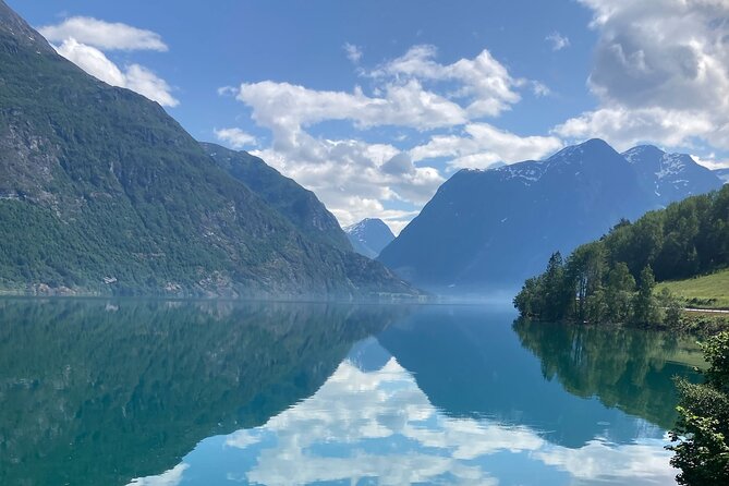 Briksdal Glacier and Loen From Nordfjordeid - End Point Instructions