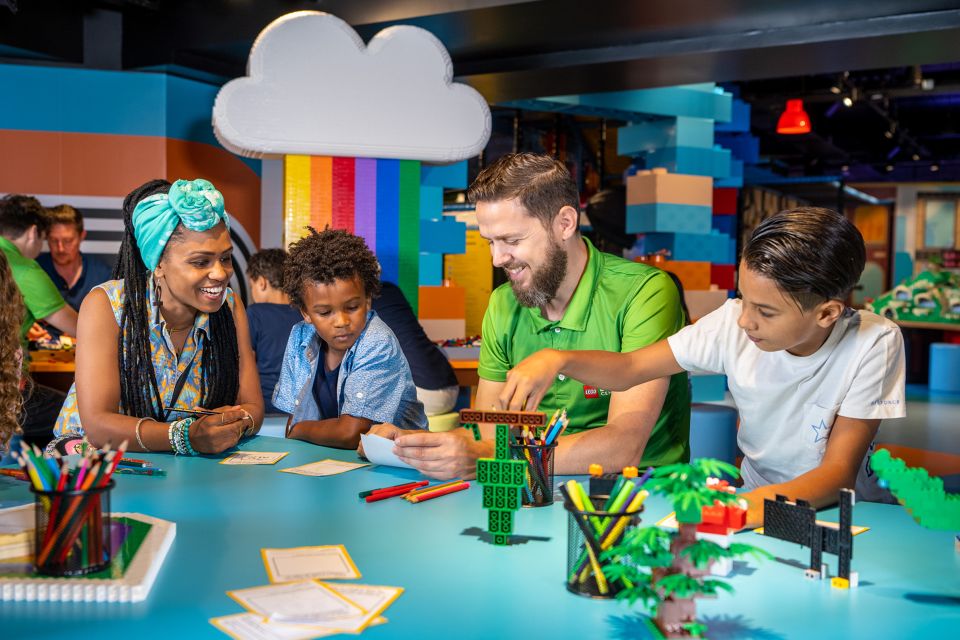 Brussels: LEGO Discovery Centre Admission Ticket - Booking Information