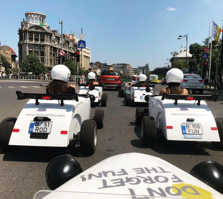 Bucharest: Citytour in a One of a Kind Mini Hot Rod - Palace of the Parliament Tour