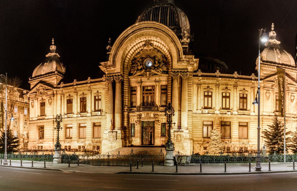 Bucharest: The Underdog of Europe Evening Sightseeing Tour - Booking Details and Cancellation Policy