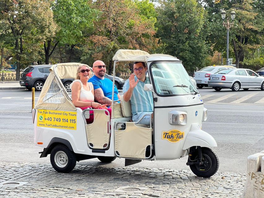 Bucharest: Tuk Tuk Private Guided Complete Tour - Group Type and Highlights