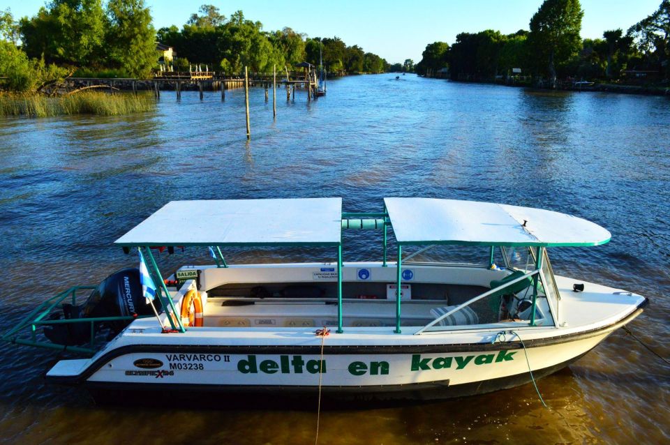 Buenos Aires: Delta by Kayak With Transfer - Booking Information