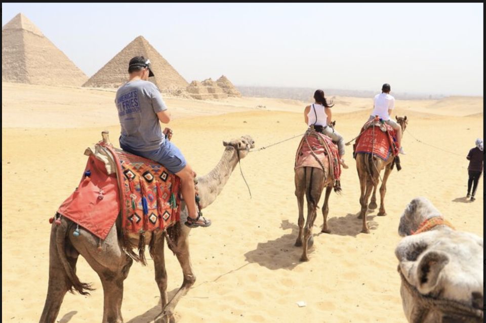 Cairo: Private Giza Pyramids, Egyptian Museum, & Bazaar Tour - Main Stops