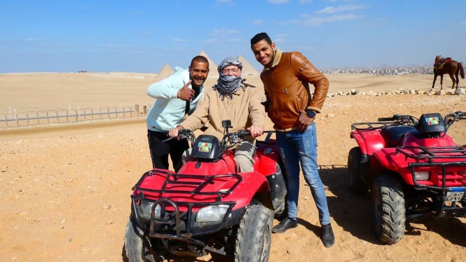 Cairo: Private Quad Bike Desert Tour With Pyramids & Sunset - Booking Information
