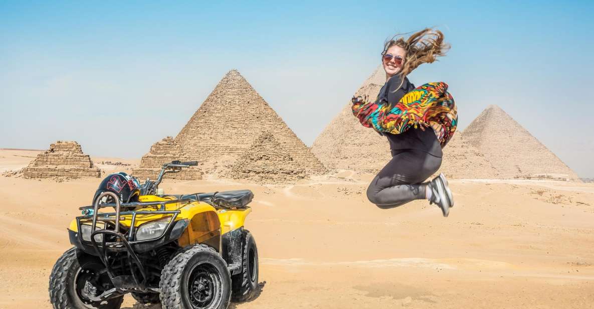 Cairo: Pyramids Quad Bike Adventure & Optional Camel Ride - Booking Information