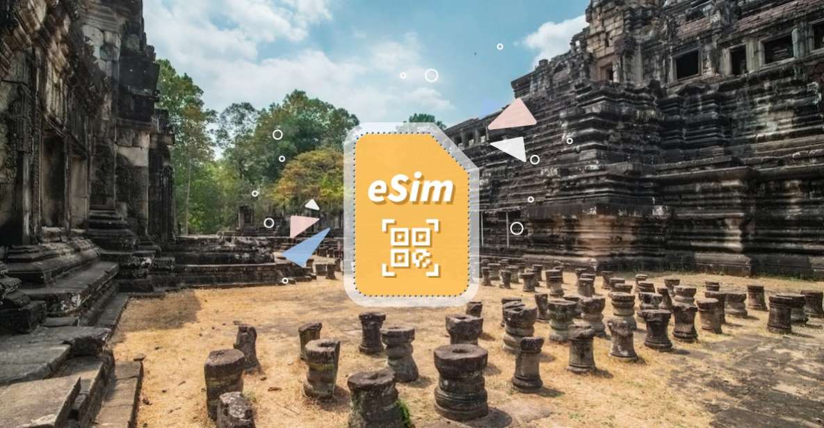 Cambodia: Esim Mobile Data Plan - Variety of Data Specifications Available