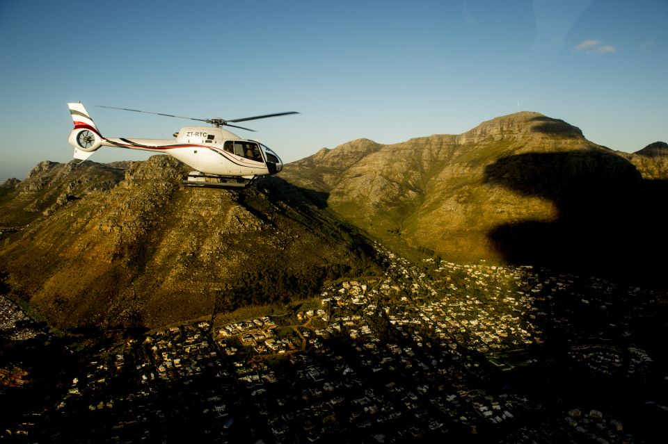 Cape Town: Atlantico Scenic Helicopter Flight - Participant Information