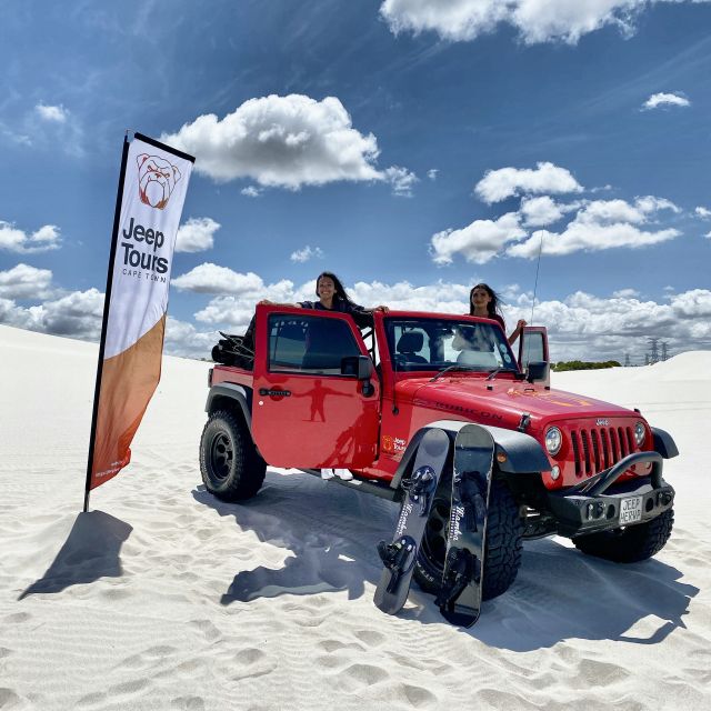 Cape Town: Jeep Dune Adventure Tour, Sandboarding & Transfer - Full Description