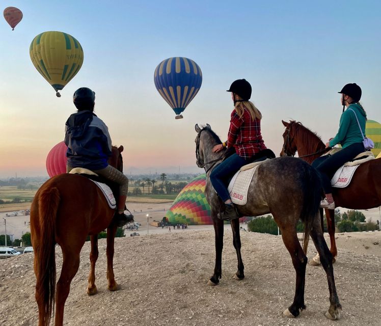 Cappadocia: Horse Riding With Balloons Above at Sunrise - Landscape & Atmosphere