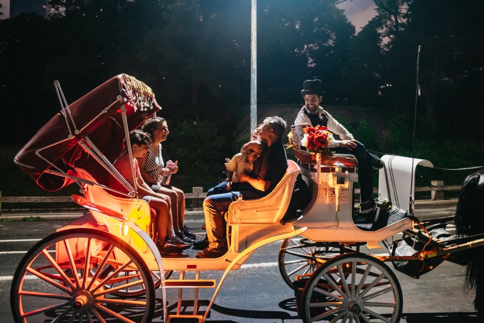 Central Park, Rockefeller & Times Carriage Ride (4 Adults) - Full Experience Description