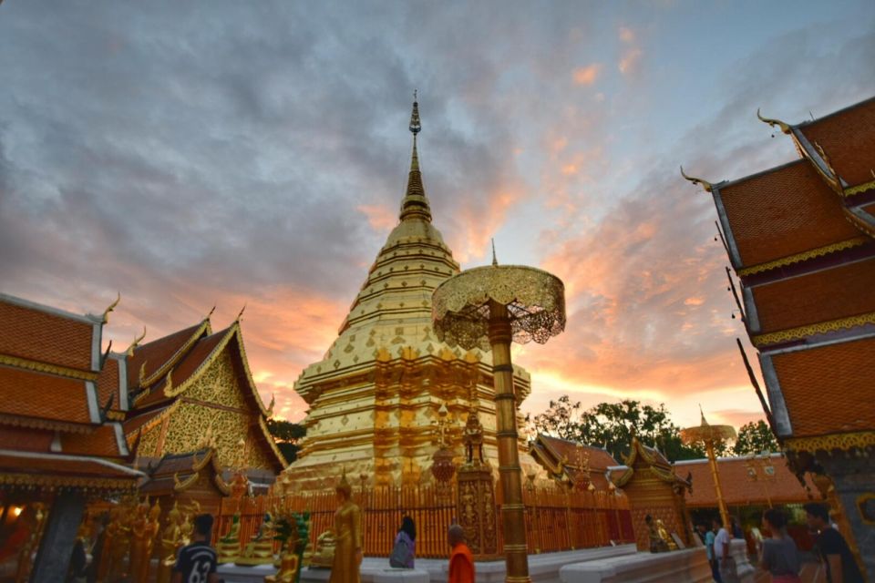 Chiang Mai: Doi Suthep & Wat Umong Twilight Tour With Pickup - Duration and Flexibility