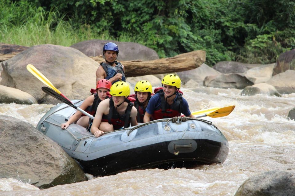 Chiang Mai Rafting in Mae Taeng River With Thai Buffet - Participant Details