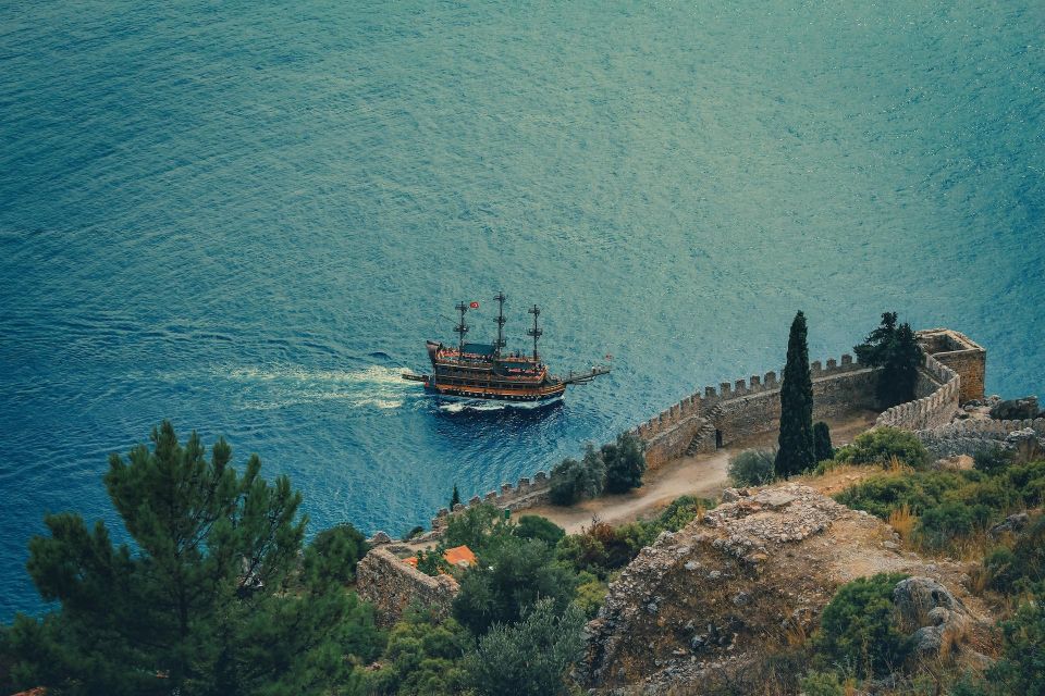 City of Side: Alanya Trip W/ Damlatas Cave, Boat & Cable Car - Live Tour Guides and Languages