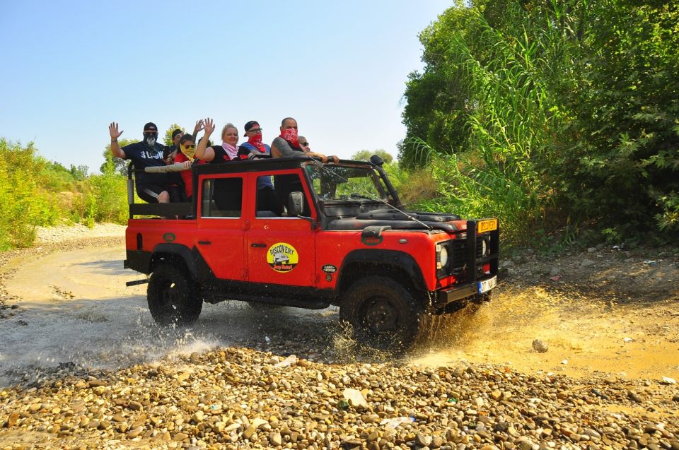 City of Side: Jeep Off-Road W/ Lunch & Waterfall & Boat Trip - Booking and Payment Information