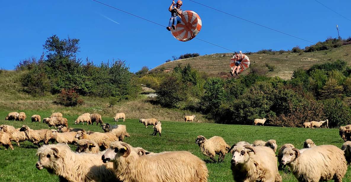 Cluj: Outdoor Activities Day Trip With Zip Line and Hike - Zipline Specifics