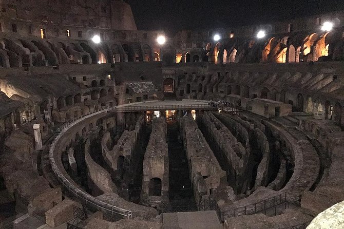 Combo Moonlight Forum , Palatine Hill and Coloseum Dungeons Tour - Important Booking Information