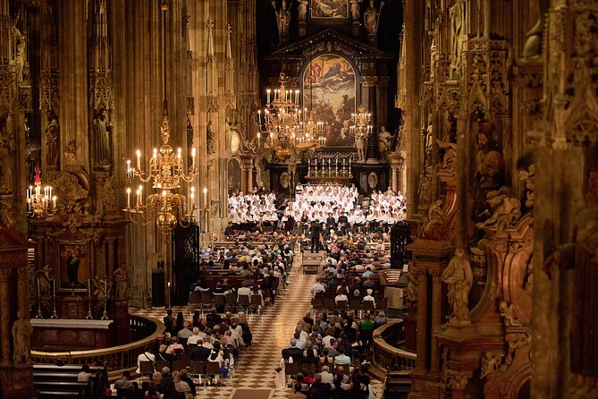 Concert at Viennas St. Stephens Cathedral - Seating and Venue Ambiance