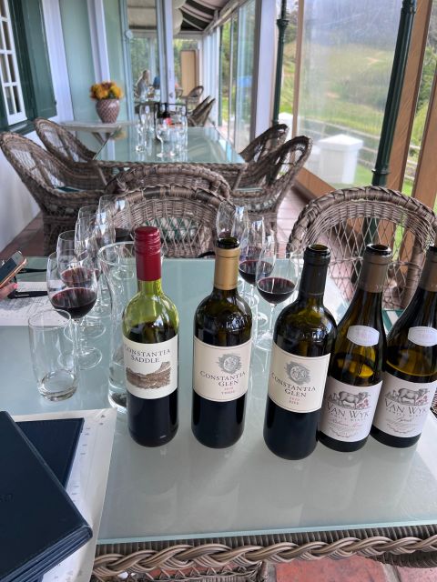 Constantia Half Day Wine Tasting Tour - Inclusions