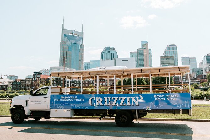 Cruising Nashville Narrated Sightseeing Tour by Open-Air Vehicle - Important Tour Information