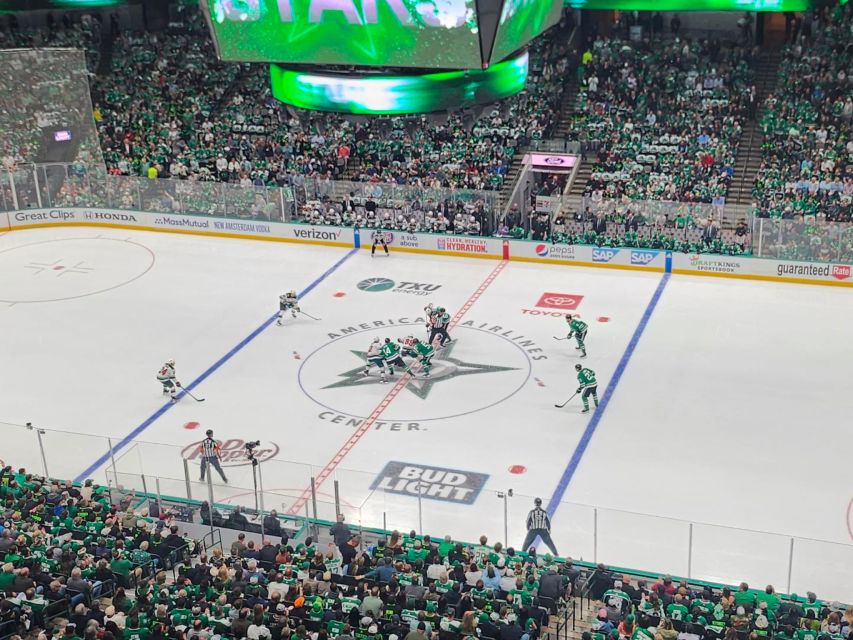 Dallas: Dallas Stars NHL Ice Hockey Game Ticket - Game Highlights
