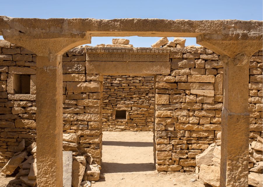 Day Trip From Jaisalmer -Kuldhara, Ruined Fort, Sand Dunes - Sunset Camel Ride in Desert