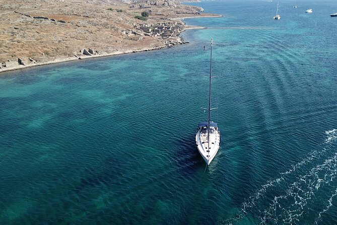 Delos and Rhenia Sailing Adventure With Lunch From Mykonos - Excursion Activities