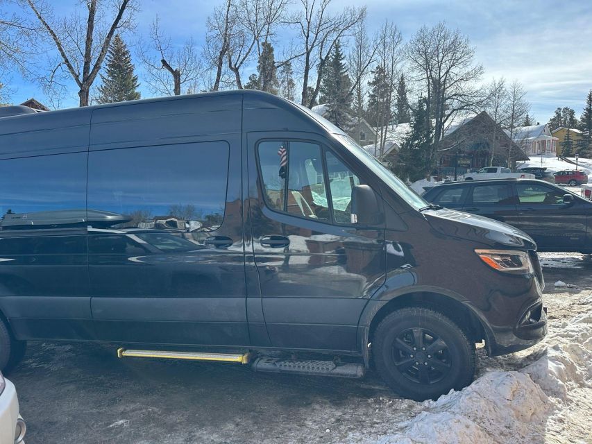 Denver Airport Transfer To/From Aspen for 6-14 Sprinter Van - Additional Information and Options