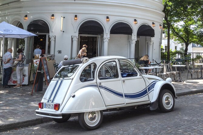 Discover Paris in a 2CV With a Glass of Champagne... 3 Passengers! - Safety and Comfort