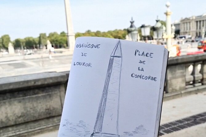 Drawing Workshop/Creative Notebook & Cultural Walk in the Tuileries - Cancellation Policy