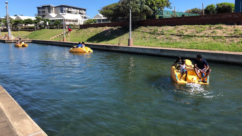 Durban: Waterfront Canals Pedal Boat Rental - Participant Information
