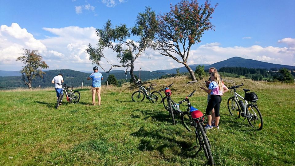 E-BIKES in Eastern Sudetes - Location and Route