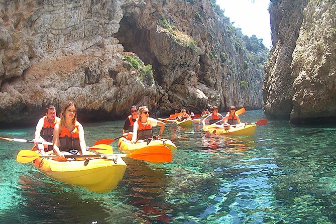 Excursion Kayak Granadella Snorkeling Picnic Photos Visit Caves - Snorkeling Experience in Crystal Waters