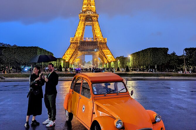 Experience the Magic of Paris By Night: A 2-Hour Iconic 2CV Tour - Tour Overview and Inclusions