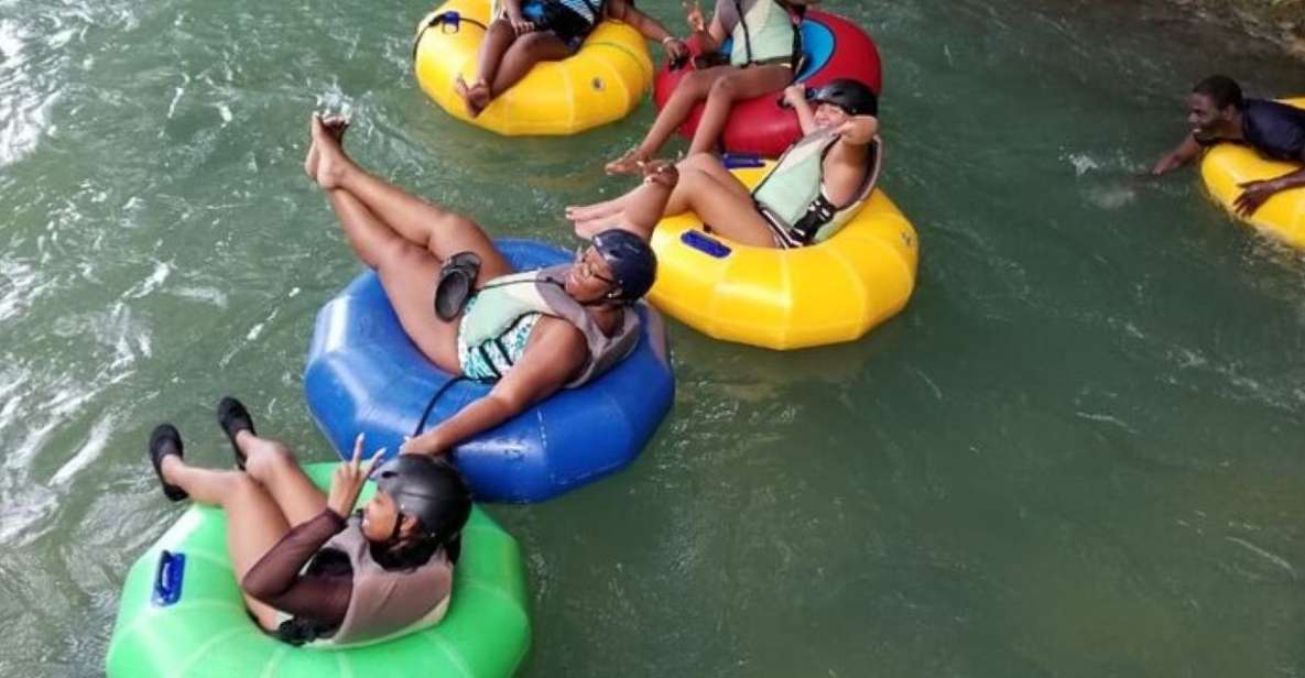 Falmouth: Dunn's River Falls & River Tubing With Lunch - Pickup Service Availability