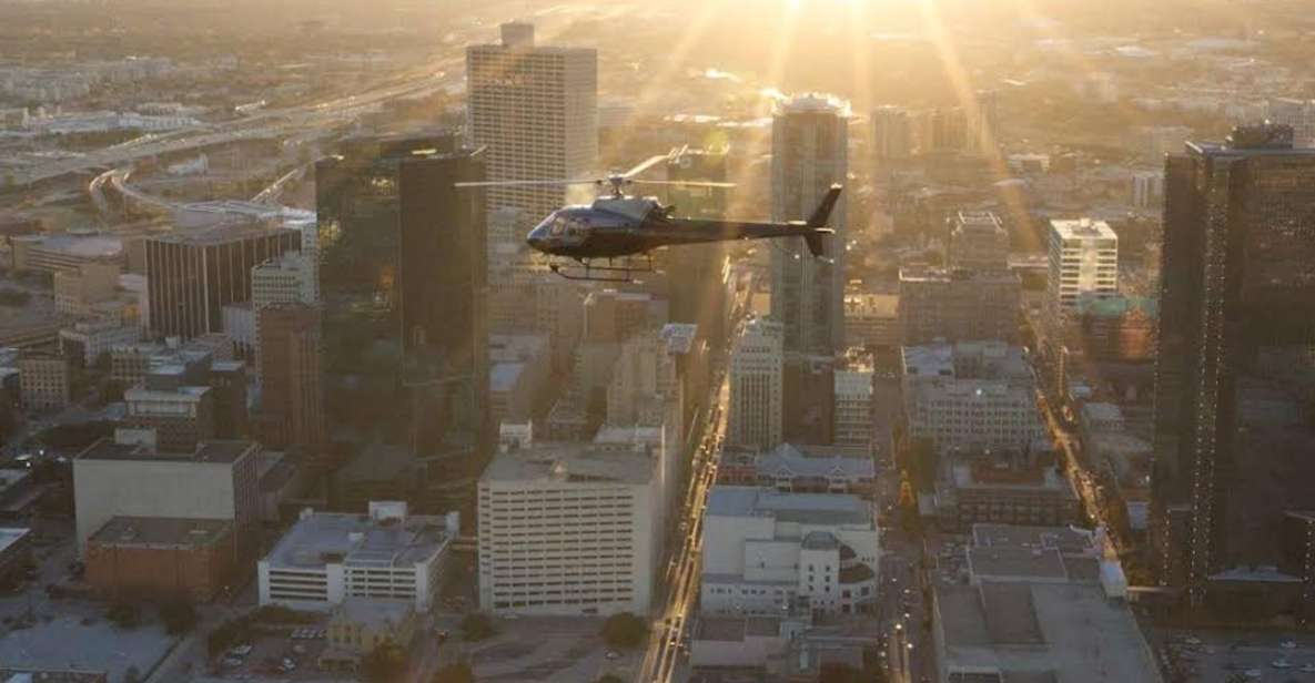 Fort Worth: Helicopter Tour of Forth Worth Landmarks - Inclusions